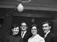 Two couples at the Garrymore GAA Dinner, December 1969 - Lyons0012077.jpg  Two couples at the Garrymore GAA Dinner, December 1969 : 19691230 Two couples at the Garrymore Dinner.tif, GAA Functions, Garrymore GAA, Lyons collection