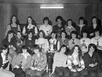 Mayo Ladies GAA Dinner, March1976 - Lyons0012170.jpg  Mayo Ladies GAA Dinner, March1976 : 19760304 Mayo ladies with their trophies 3.tif, 19760304 Mayo ladies with their trophies.tif, GAA, GAA Functions, Lyons collection, Mayo Ladies GAA