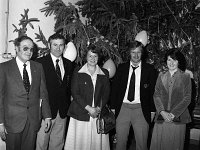 Swinford GAA Dinner, December 1979. - Lyons0012223.jpg  Swinford GAA Dinner, December 1979. Cllr J Bollingbrook, PJ Mc Grath with members of Swinford GAA Committee. : 19791230 Swinford GAA Dinner  1.tif, GAA Functions, Lyons collection, Swinford GAA