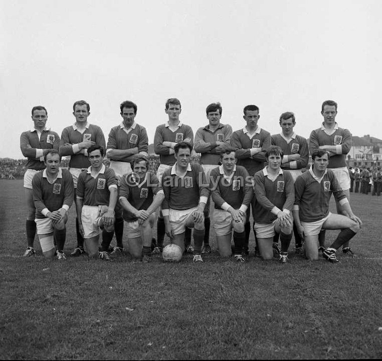 Mayo team v Galway, Connaught final, July 1969.