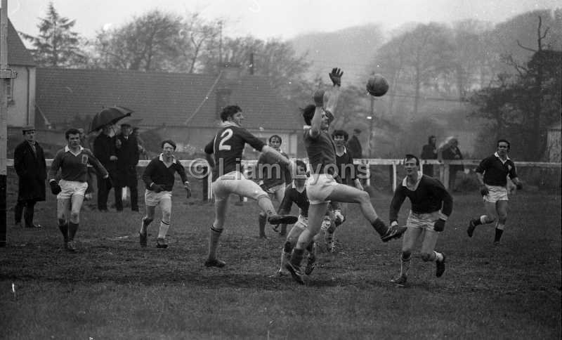 Action shots from three Mayo matches, May 1970