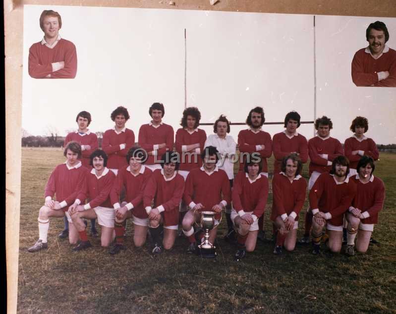 Ballintubber Team in Clogher pitch, January 1977
