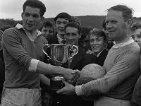 Achill Captain receiving the Cup, September 1965 - Lyons0009443.jpg  Achill Captain receiving the Cup, September 1965 : Achill