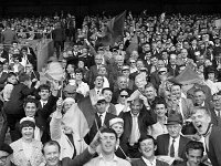 Section of the crowd -  Mayo v Kerry in Croke Park, All-Ireland semi-final 1969 - Lyons0010126.jpg  Section of the crowd -  Mayo v Kerry in Croke Park, All-Ireland semi-final 1969 : Kerry, Mayo