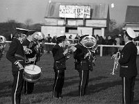 Castlebar band playing at half-time (Aughamore v Claremorris), November 1971 - Lyons0010917.jpg  Castlebar band playing at half-time (Aughamore v Claremorris), November 1971 : Band, Castlebar