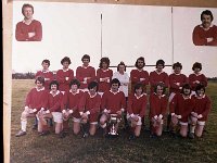 Ballintubber Team in Clogher pitch, January 1977 - Lyons0011579.jpg  Ballintubber Team in Clogher pitch, January 1977 : Ballintubber