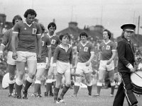 Mayo Senior team marching to battle, Connaught final, July 1979 - Lyons0011675.jpg  Mayo Senior team marching to battle, Connaught final, July 1979 : Mayo
