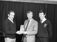 Westport G.A.A. Club Man of the Year Awards". Chris Grady presenting the "Club Man of the Year Award" to Tony O' Keefe. - Lyons0011720.jpg  Westport G.A.A. Club Man of the Year Awards". Chris Grady presenting the "Club Man of the Year Award" to Tony O' Keefe. : 19861218 GAA Awards 2.tif, GAA, Lyons collection, Westport