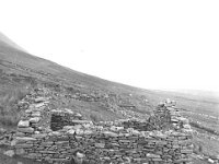 The deserted village in Achill, October 1969. - Lyons0017570.jpg  The deserted village in Achill, October 1969. : 19691001 Old village in Achill 2.tif, Achill, Lyons collection