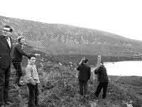 Fencing in the mountains in Achill, June 1972.. - Lyons0017613.jpg  Fencing in the mountains in Achill, June 1972. : 1972 Misc, 19720611 Fencing in the mountains in Achill 4.tif, Achill, Lyons collection