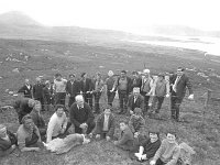 Fencing in the mountains in Achill, June 1972.. - Lyons0017614.jpg  Fencing in the mountains in Achill, June 1972. : 1972 Misc, 19720611 Fencing in the mountains in Achill 5.tif, Achill, Lyons collection