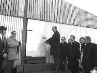 Opening of Achill Co-op Press Conference, December 1973. - Lyons0017623.jpg  Opening of Achill Co-op Press Conference, December 1973. Tom O' Donnell cutting the tape to open the co-op. : 1973 Misc, 19731207 Opening of Achill Co-op Press Conference 7.tif, Achill, Lyons collection