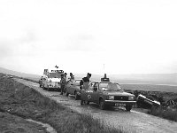 The search for three farmers in Slievemore, Achil, January 1983. - Lyons0017694.jpg  The search for three farmers in Slievemore, Achill for Olivia Hall Irish Times, January 1983.  Garda presence organising the search. : 19830110 Slievemore Achill 5.tif, Achill, Irish Times, Lyons collection