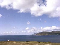 Prayer stone on the Atlantic Drive, Achill, May 1984. - Lyons0017713.jpg  Prayer stone on the Atlantic Drive, Achill, May 1984. : 19840521 Prayer Stone.tif, Achill, Lyons collection