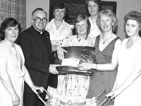 Presentation to Fr Fallon PP in Achill Sound, July 1985. - Lyons0017719.jpg  Presentation to Fr Fallon PP in Achill Sound, July 1985. : 19850713 Presentation Night in the Way Inn 2.tif, Achill, Lyons collection