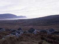 The deserted village in Achill, December 1988. - Lyons0017748.jpg  The deserted village in Achill. Mystery surrounds why the inhabitants left it so suudenly. There are many theories. : 19881214 Deserted Village Achill 4.tif, Achill, Farmers Journal, Lyons collection