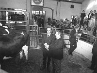 Balla Mart, October 1979. - Lyons0016695.jpg  Tom Butler, Manager of Balla Mart presenting a rosette.  Balla Mart, October 1979. : 19791004 Prize-winners for Tom Butler 5.tif, Balla Mart, Lyons collection