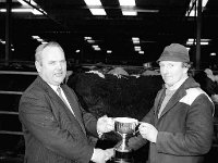 Balla Mart. October 1986.. - Lyons0016728.jpg  Tom Butler Managing Director Balla Mart presenting the Directors Cup. October 1986. : 19861018 Balla Mart 2.tif, Balla Mart, Lyons collection