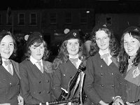 Opening of Balla Festival, July 1973. - Lyons0016574.jpg  Opening of Balla Festival, July 1973.  Ladies in Balla pipe band. : 1973 Misc, 19730727 Opening of Balla Festival 1.tif, Lyons collection