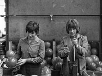 Two ladies working in the Mayco plastic ball manufacturers, Ballina October 1966.. - Lyons0017149.jpg  Two ladies working in the Mayco plastic ball manufacturers, Ballina October 1966. : 19661020 Roving Camera in Ballina 1.tif, Ballina, Lyons collection, Roving Camera