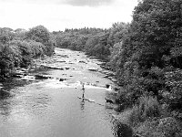 Young Ballina Boy fishing on the Moy, July 1967. - Lyons0017172.jpg  Young Ballina Boy fishing on the Moy,  July 1967. : 19670727 Young Ballina Boy fishing on the Moy 2.tif, Ballina, Farmers Journal, Lyons collection