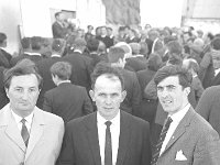 Open day at the Mc Andrew farm in Ballina, July 1969. - Lyons0017198.jpg  Centre" Muirdeach Mc Andrew Mayo Man of the Year ". At right Jim Tiernan from Goulding Fertiliser Company.   Open day at the Mc Andrew farm in Ballina, July 1969. : 19690730 Open day at the Mc Andrew farm Ballina 3.tif, Ballina, Farmers Journal, Lyons collection