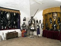 Armoury in Belleek Castle, Ballina, December 1984. - Lyons0017326.jpg  Armoury in Belleek Castle, Ballina, December 1984. : 19841218 Armoury in Belleek Castle 10.tif, Ballina, Lyons collection