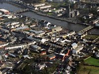 Aerial view of Ballina, February 1997 - Lyons0017372.jpg  Aerial view of Ballina, February 1997. : 19970214 Aerial shots of Ballina 12.tif, Ballina, Lyons collection