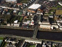 Aerial view of Ballina, February 1997 - Lyons0017393.jpg  Aerial view of Ballina, February 1997. : 19970214 Aerial shots of Ballina 33.tif, Ballina, Lyons collection