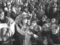 Santa arrives in Ballinrobe 1970 - Lyons0016888.jpg  Santa arrives in Ballinrobe at the invitation of O' Connors' bakery, December 1970. : 1970 Misc, 19701220 Santa arrives in Ballinrobe at the invitation of O' Connors' bakery 2.tif, Ballinrobe, Lyons collection