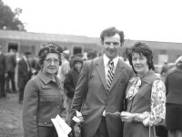 Ballinrobe Races, September 1973. - Lyons0017000.jpg  John and Colette Mooney, Ballyhaunis and Kiltimagh and Mrs Concannon.  Ballinrobe Races, September 1973. : 1973 Misc, 19730917 Ballinrobe Races 1.tif, Ballinrobe, Lyons collection