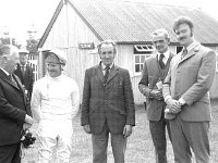 Ballinrobe Races, June 1974. - Lyons0017030.jpg  Ballinrobe Races, June 1974.  Second from the right is Barney Daly, Ballinrobe and Jimmy O' Donnell, Manager of the Ulster Bamk, Ballinrobe. : 1974 Misc, 19740613 Ballinrobe Races 1.tif, Ballinrobe, Lyons collection