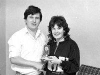 Presentation in Western Pride Ballinrobe, May 1984. - Lyons0017084.jpg  Presentation in Western Pride Ballinrobe, May 1984.  Clllr Bourke, Ballinrobe making a presentation to a student on behalf of Western Pride. : 19840529 Presentations in Western Pride 3.tif, Ballinrobe, Lyons collection