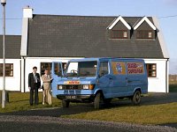 Michael O'Connor Director of Western Pride, Ballinrobe, December 1984. - Lyons0017092.jpg  Michael O'Connor Director of Western Pride, Ballinrobe, December 1984. : 19841212 High Milage Mercedes Van.tif, Ballinrobe, Lyons collection