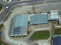 Aerial view of Ballinrobe mart, May 1997. - Lyons0017105.jpg  Aerial view of Ballinrobe mart, May 1997.