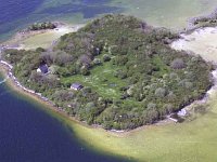 Aerial view of Church Island, May 1997. - Lyons Ballintubber Abbey-102.jpg  Aerial view of Church Island, May 1997. : 199705 Church Island 3.tif, Ballintubber Abbey, Lyons collection