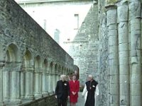 President Robinson opens Chapter House, Ballintubber Abbey, august 1994. - Lyons Ballintubber Abbey-119.jpg  President Robinson opens Chapter House, Ballintubber Abbey, August 1994. : 19940810 President Robinson opens Chapter House 3.tif, Ballintubber Abbey, Lyons collection