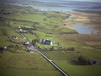 Aerial view of Ballintubber Abbey,  1999 - Lyons Ballintubber Abbey-130.jpg  Aerial view of Ballintubber Abbey,  1999