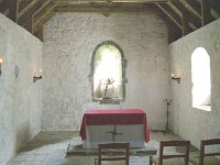 Church Island, March 1995 - Lyons Ballintubber Abbey-18.jpg  The altar on the chapel on Church Island. March 1995 : 19950313 Church Island 5.tif, Ballintubber Abbey, Lyons collection