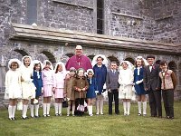 Confirmation at Ballintubber Abbey, April 1970 - Lyons Ballintubber Abbey-2.jpg  Confirmation at Ballintubber Abbey, April 1970 : 1970 Misc, 19700429 Confirmation at Ballintubber Abbey 2.tif, Lyons collection