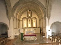 Ballintubber Abbey, September 1979 - Lyons Ballintubber Abbey-20.jpg  The Sanctuary in the nave,Ballintubber Abbey, September 1979.. : 19790903 The Sanctuary 2.tif, Ballintubber Abbey, Lyons collection