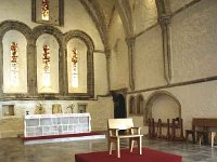 Ballintubber Abbey, September 1979 - Lyons Ballintubber Abbey-21.jpg  The Sanctuary in the nave,Ballintubber Abbey, September 1979.. : 19790903 The Sanctuary.tif, Ballintubber Abbey, Lyons collection