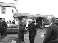 The launch of the video documentary " The Abbey that refused to die ", March 1993. - Lyons Ballintubber Abbey-24.jpg  The launch of the video documentary " The Abbey that refused to die ". Fr Frank Fahy saying farewell to an Taoiseach Albert Reynolds after his visit to Ballintubber Abbey. March 1993 : 19930306 The Abbey that refused to die 1.tif, Ballintubber Abbey, Lyons collection