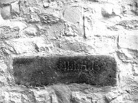 The inscribed stone Gilla, Ballintubber Abbey, November 1969. - Lyons Ballintubber Abbey-33.jpg  The inscribed stone Gilla, Ballintubber Abbey, November 1969. May well be connected with the Patrician Foundation in Ballintubber Abbey. It is preserved in the Abbey. : 19691128 19691128 9.tif, 19691128 Ballintubber Abbey 9.tif, Ballintubber Abbey, Lyons collection