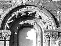 Doorway, Ballintubber Abbey, November 1969 - Lyons Ballintubber Abbey-37.jpg  15 th century doorway to the cloisters, Ballintubber Abbey, November 1969 : 19691128 12.tif, Ballintubber Abbey, Lyons collection