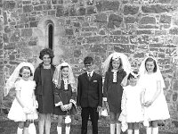 Holy Communion children in Ballintubber Abbey, May 1970 - Lyons Ballintubber Abbey-6.jpg  Holy Communion children in Ballintubber Abbey, May 1970 : 1970 Misc, 19700529 Holy Communion children in Ballintubber.tif, Lyons collection