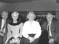 Friends of Ballintubber Abbey,  Trust, March 1994 - Lyons Ballintubber Abbey-87.jpg  Friends of Ballintubber Abbey,  Trust, March 1994 John and Catherine Clancy; Paddy and Patsy Dalton from Claremorris attending the Abbey night banquet. : 19940319 Friends of Ballintubber Abbey Trust 6.tif, Ballintubber Abbey, Lyons collection