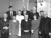 Friends of Ballintubber Abbey,  Trust, March 1994 - Lyons Ballintubber Abbey-90.jpg  Friends of Ballintubber Abbey Trust. Committee members of the Friends of Ballintubber Trust. Back row (L-R) Dr Bert and Helen Farrell; Gerard and Sue Casey. Front row (L-R) Included are Pat Feeney, May Moran, centre, Ita Staunton, Chris Barnicle, Jo Thornton and Fr Frank Fahy. : 19940319 Friends of Ballintubber Abbey Trust 3.tif, Ballintubber Abbey, Lyons collection