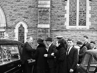 Funeral of Mr Gallagher, Ballyhaunis, April 1967.. - Lyons0017813.jpg  Funeral of Mr Gallagher, Ballyhaunis, who was killed in the Vietnam war. April 1967. : 1967 Misc, 19670412 Funeral of Mr Gallagher, Ballyhaunis 3.tif, Lyons collection