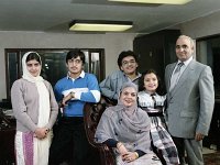 Rafique family,  Halal Meat Packers, Ballyhaunis, October 1985. - Lyons0017893.jpg  Rafique family,  Halal Meat Packers, Ballyhaunis, October 1985. : 19851031 Mr Rafique MD of Halal with his family.tif, Ballyhaunis, Lyons collection